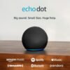 Amazon Echo Dot (newest model) – Vibrant sounding speaker with Alexa+ Early Access, Great for bedrooms, dining rooms and offices, Charcoal