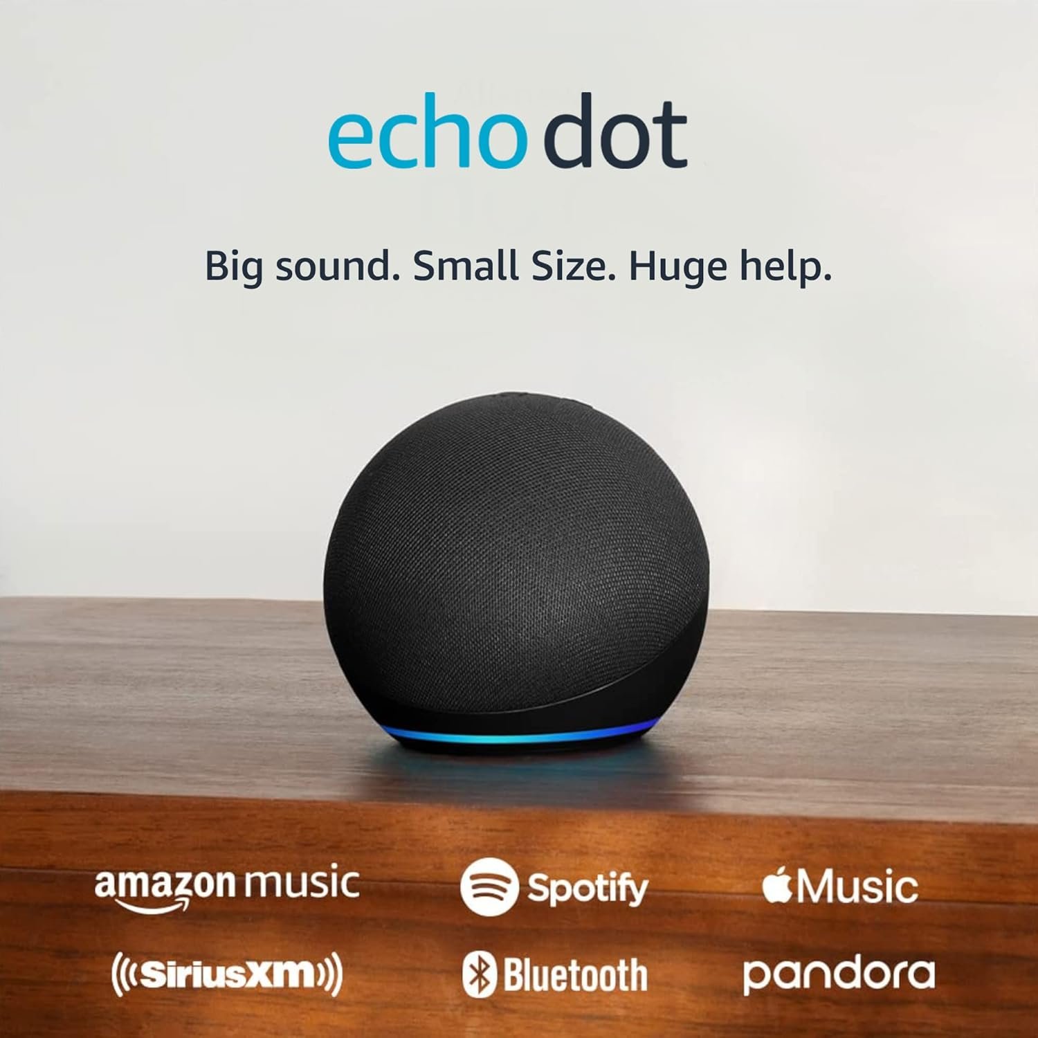 Amazon Echo Dot (newest model) – Vibrant sounding speaker with Alexa+ Early Access, Great for bedrooms, dining rooms and offices, Charcoal